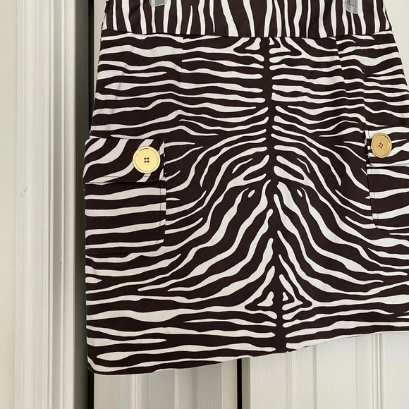 Zebra print mini skirt!! - Picture 3 of 4
